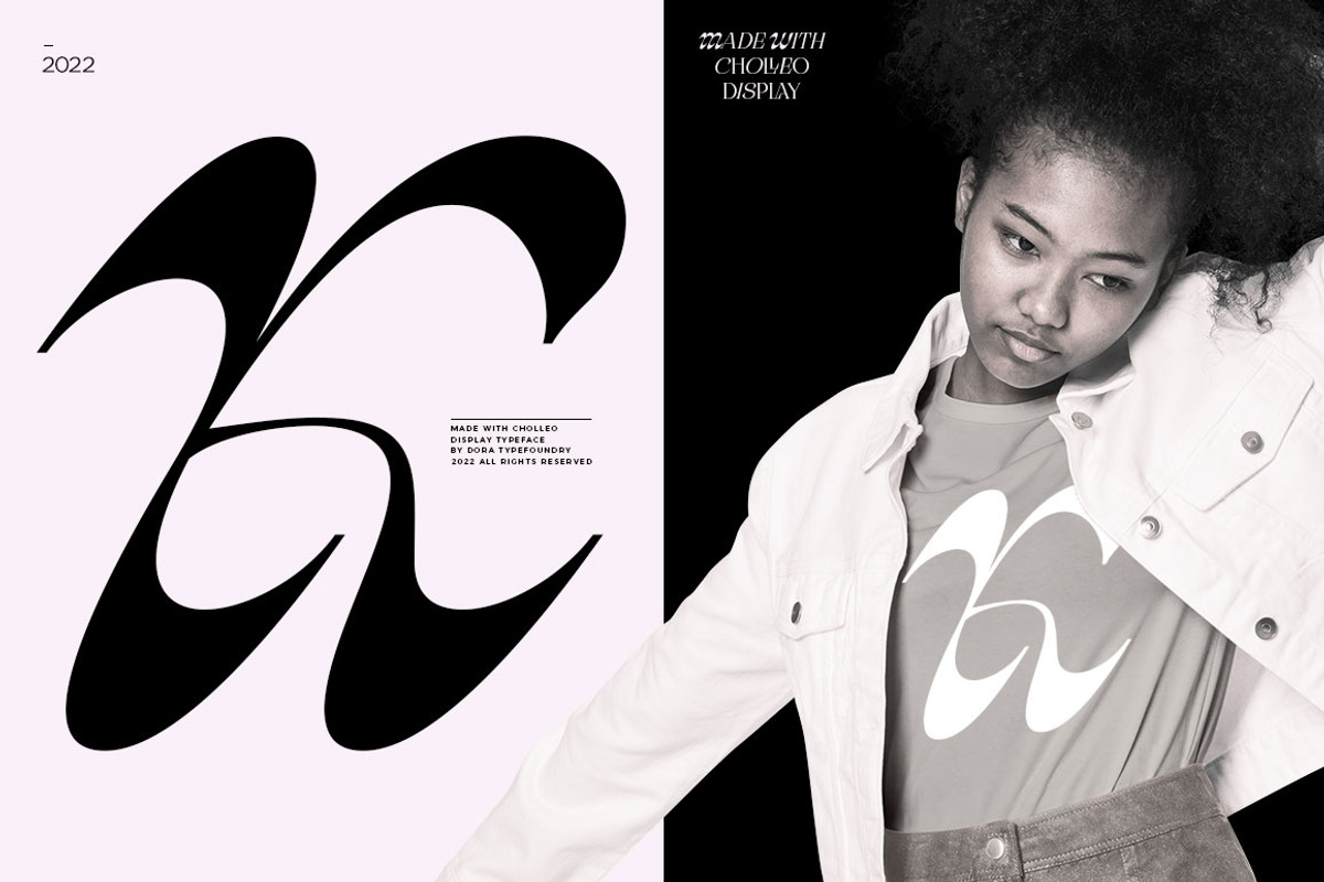 Cholleo Display, a Serif Font by Dora Typefoundry (Photo 14 of 18)