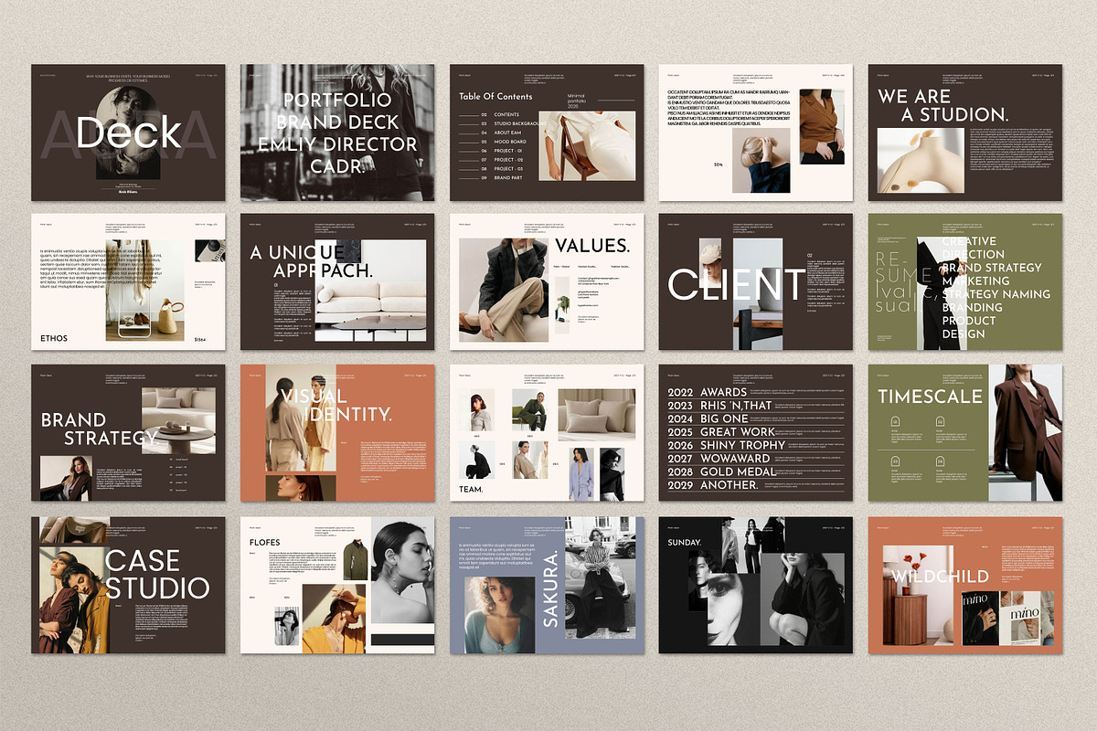Aura Pitch Deck, a Brochure Template by Aura Agency (Photo 9 of 11)