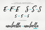 Black Star : 3 Sets + Sans, a Script Font by Rad Fonts (Thumbnail 12 of 14)