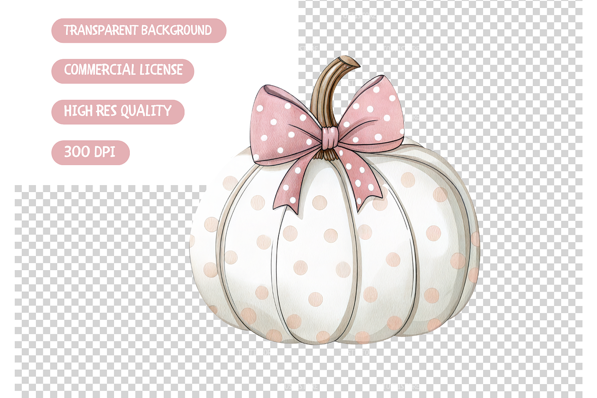 Coquette Halloween Clipart, an Illustration by TatiMockup (Photo 5 of 5)