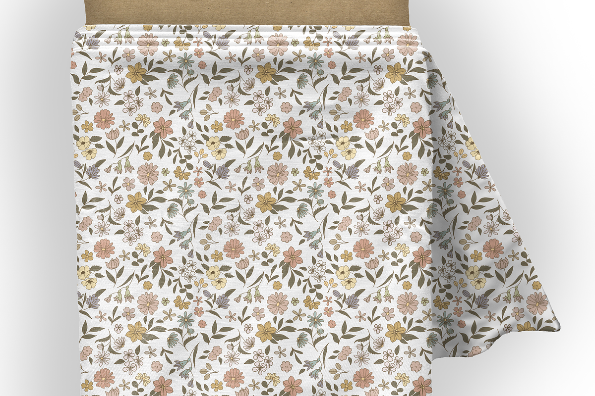 Cottage Blossoms Seamless Pattern, a Pattern Graphic by OwlAndFern (Photo 6 of 15)