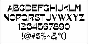 Nouveau Style JNL, a Font by Jeff Levine Fonts (Thumbnail 3 of 5)