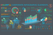 Colorful Corporate Infographics, a Finance Illustration by ConceptCafe (Thumbnail 4 of 7)