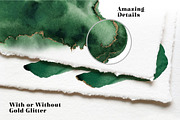 HUNTER GREEN Watercolor Brush Stroke, an Object Graphic by Vintage To Vectors (Thumbnail 2 of 3)