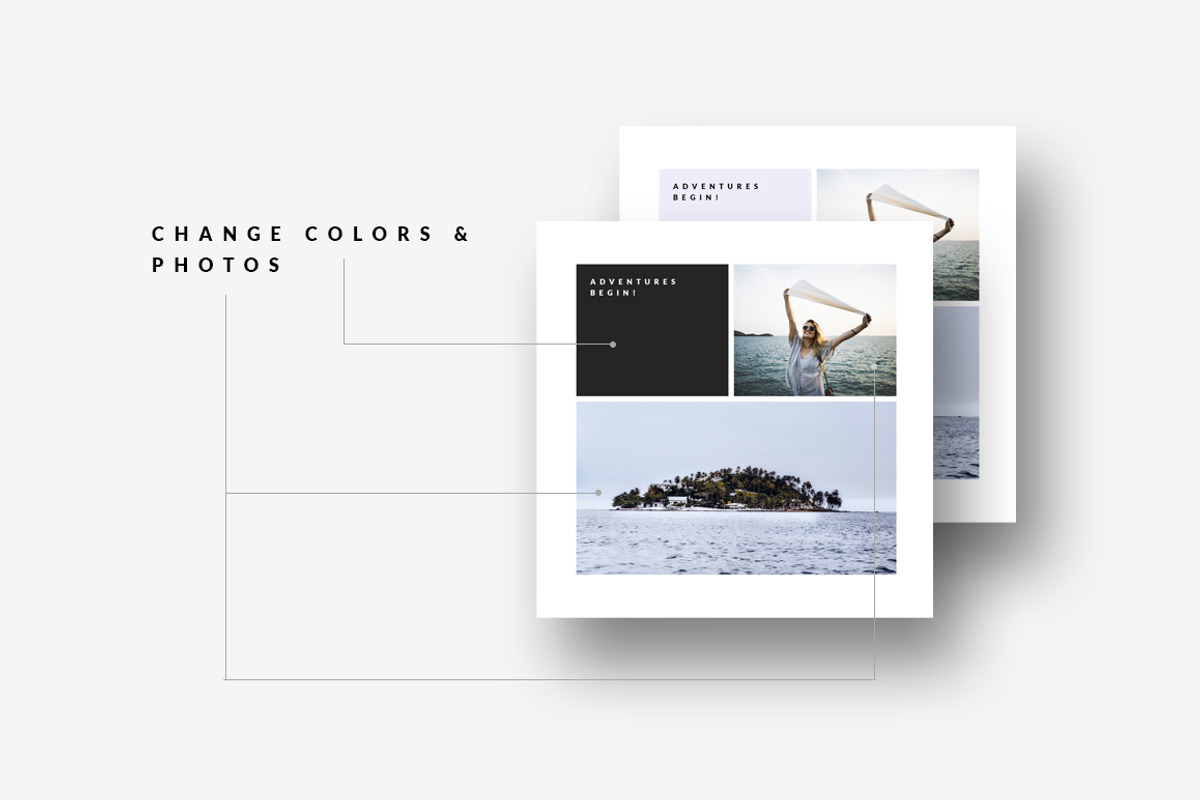 Instagram Pack 2 - STYLE FOOD TRAVEL, a Social Media Template by CreativeFolks (Photo 4 of 5)