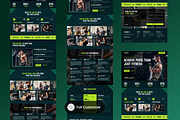 BearFit - Fitness Website, a Landing Page Template by SLAB! Design (Thumbnail 2 of 4)