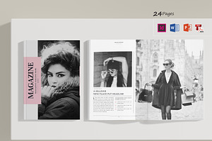 Fashion Magazine Templates