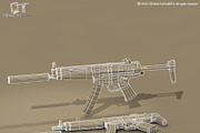 MP5 rifle, an Object 3D Model by Tartino 3D models (Thumbnail 5 of 5)