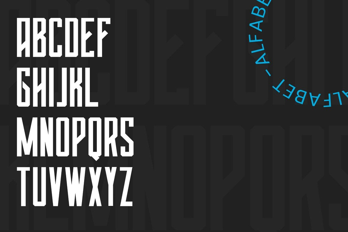 Tall Type - Sans Display Font, a Sans Serif Font by Luna Shop (Photo 5 of 6)