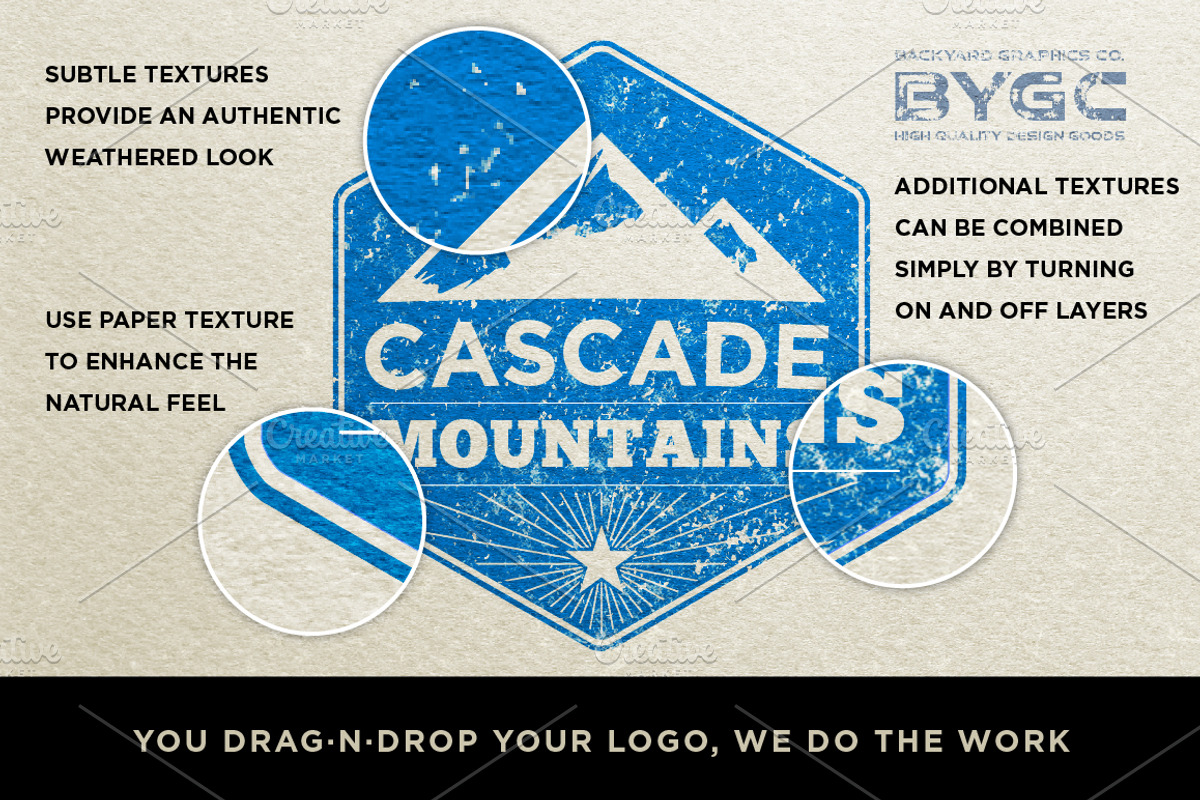 Easy Vintage Textures, a Texture Graphic by BackYard Graphics Co. (Photo 5 of 5)
