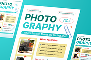 Photography Club Flyer Template, a Flyer Template by Annora Studio (Thumbnail 5 of 6)