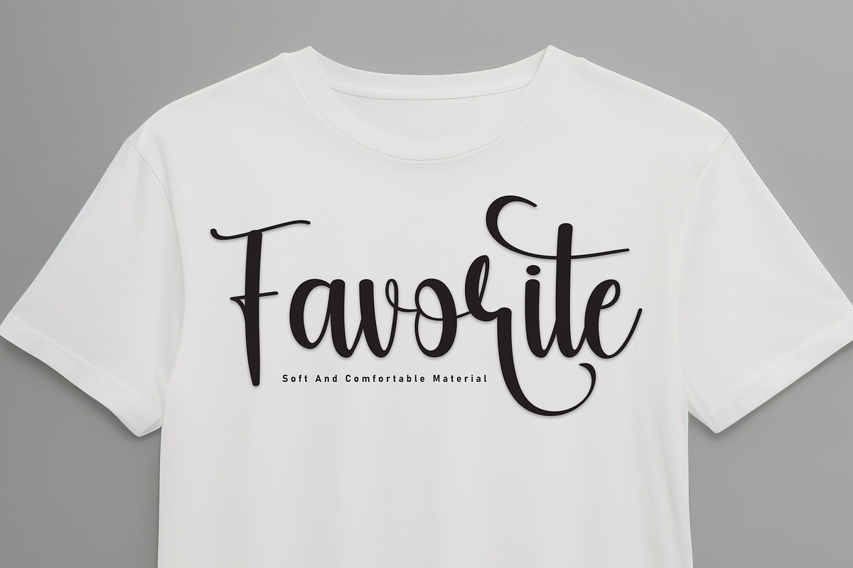 Outfit Father | Script Font, a Handwritten Font by Scratchones (Photo 3 of 9)