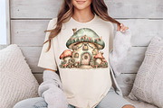 4th of July Mushroom House Bundle., a Finance Illustration by SVGArt (Thumbnail 9 of 9)