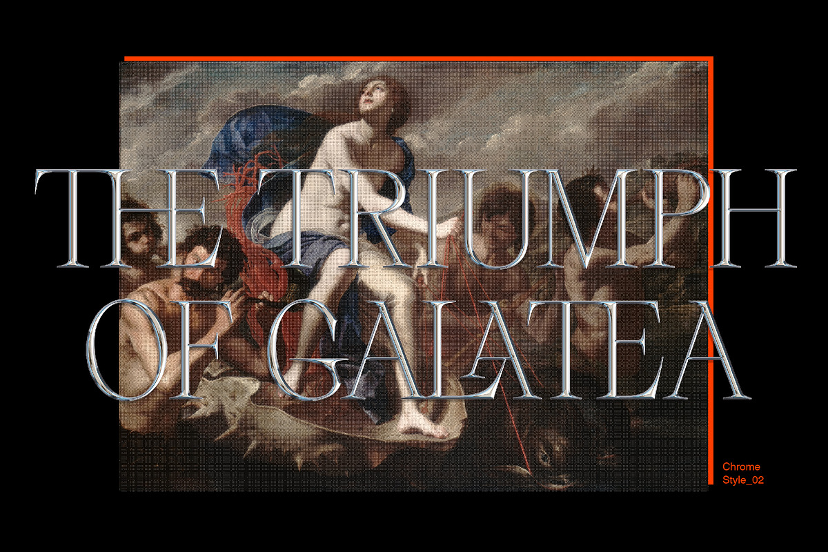 Chrome text-effect, a Layer Style Add-On by Evlogiev Studio (Photo 4 of 7)