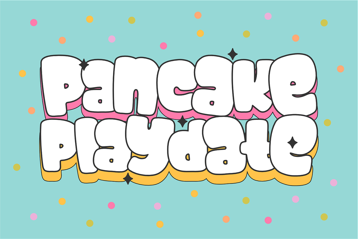 Kinder - Cute Display Font, a Handwritten Font by Keithzo (Photo 5 of 6)