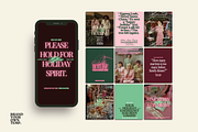 HOLIDAY HOTLINE Canva Template, a Social Media Template by BYOTstudios (Thumbnail 3 of 12)