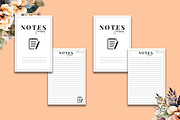 Notes Journal Kdp Interior, a Stationery Template by Hurairagraphics (Thumbnail 2 of 3)