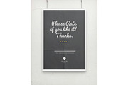 Frame For Your Work Mockup, an Advertising Mockup by DesignRushMarket (Thumbnail 7 of 14)
