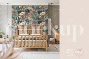 Bedroom Wallpaper Mockup, a Product Mockup by MoMockups (Thumbnail 5 of 7)