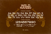 Wild Rango - Vintage Western Font, a Slab Serif Font by ikiiko (Thumbnail 6 of 7)