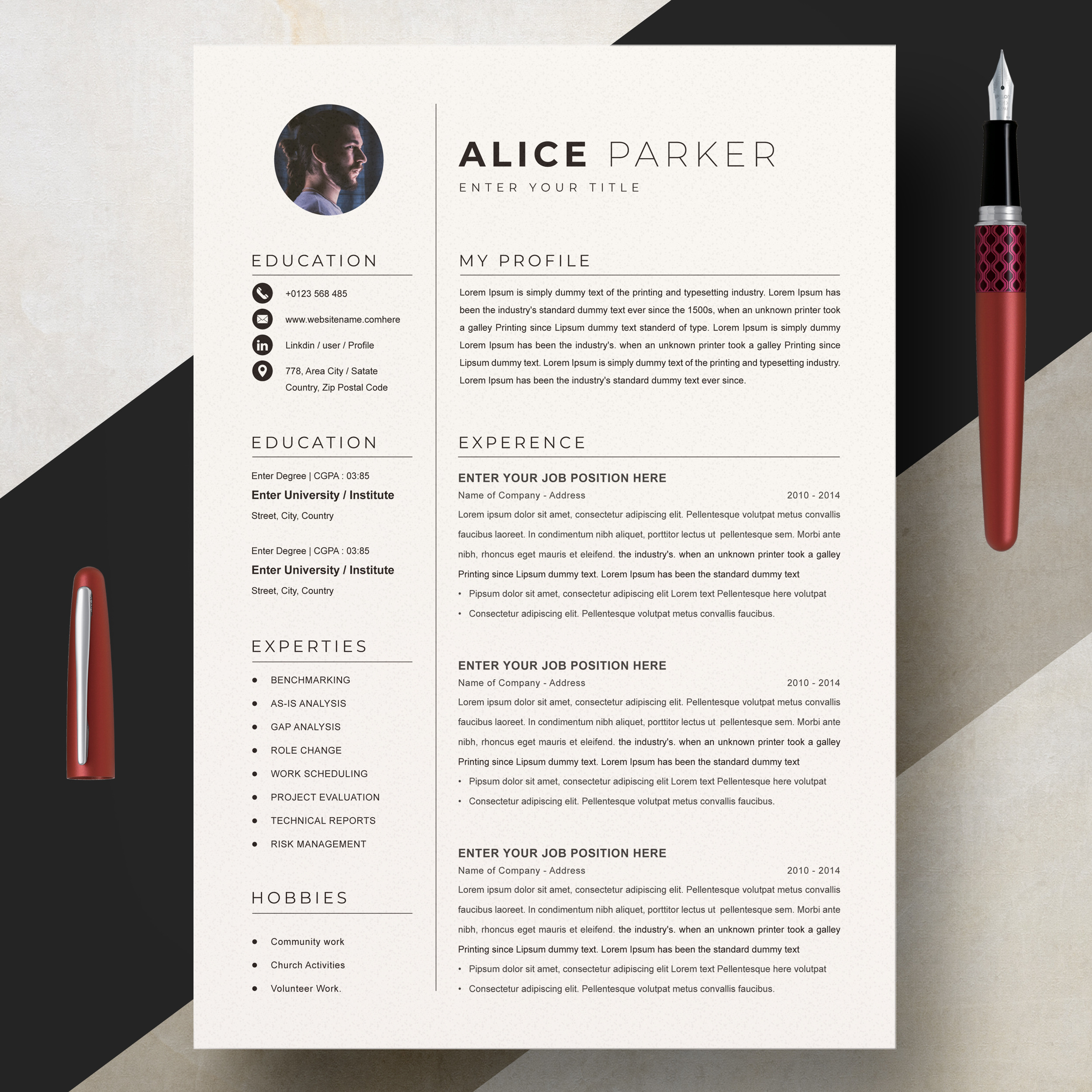 Resume / CV Template