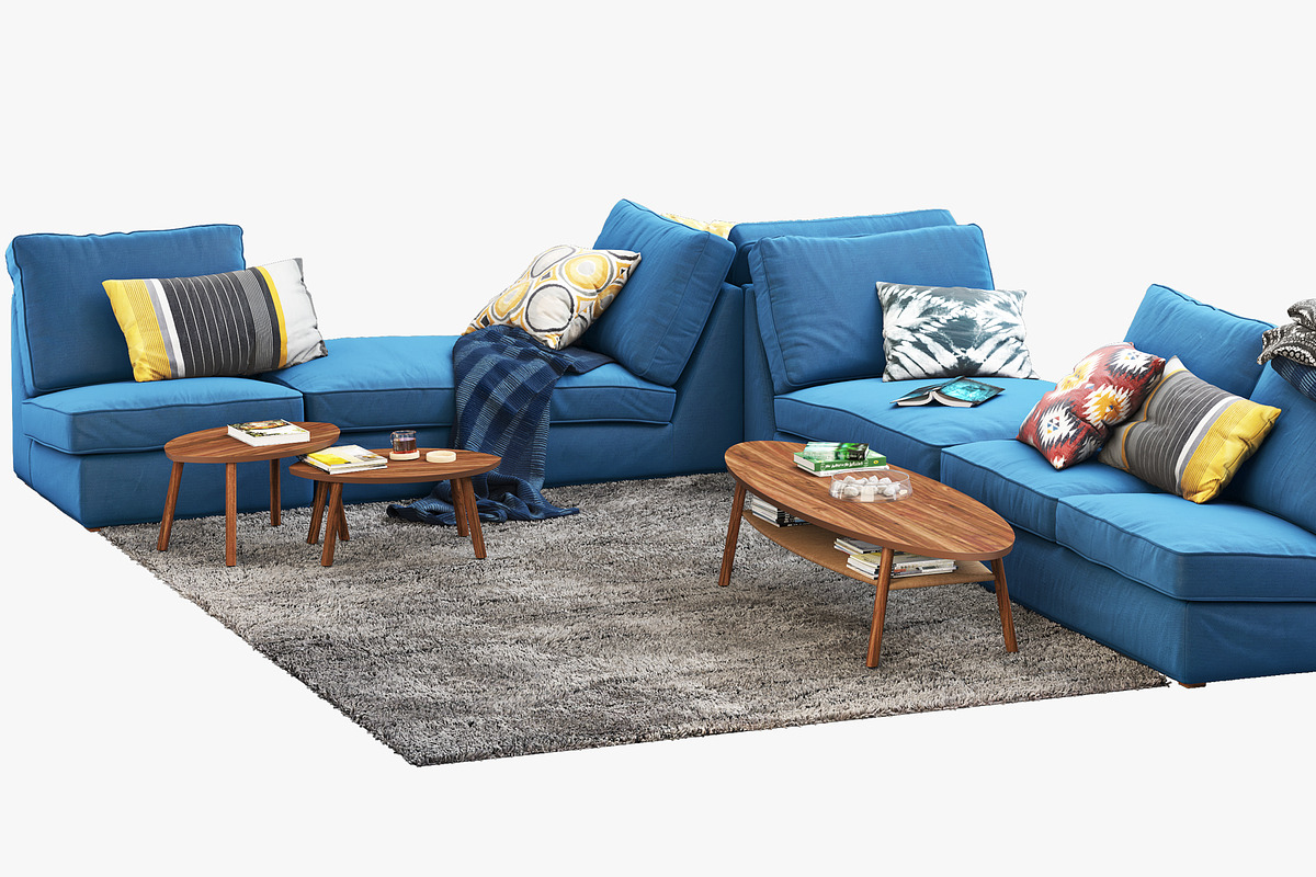 Corner modular sofa 3d model, a Furniture 3D Model by 3dmitruk (Photo 2 of 14)