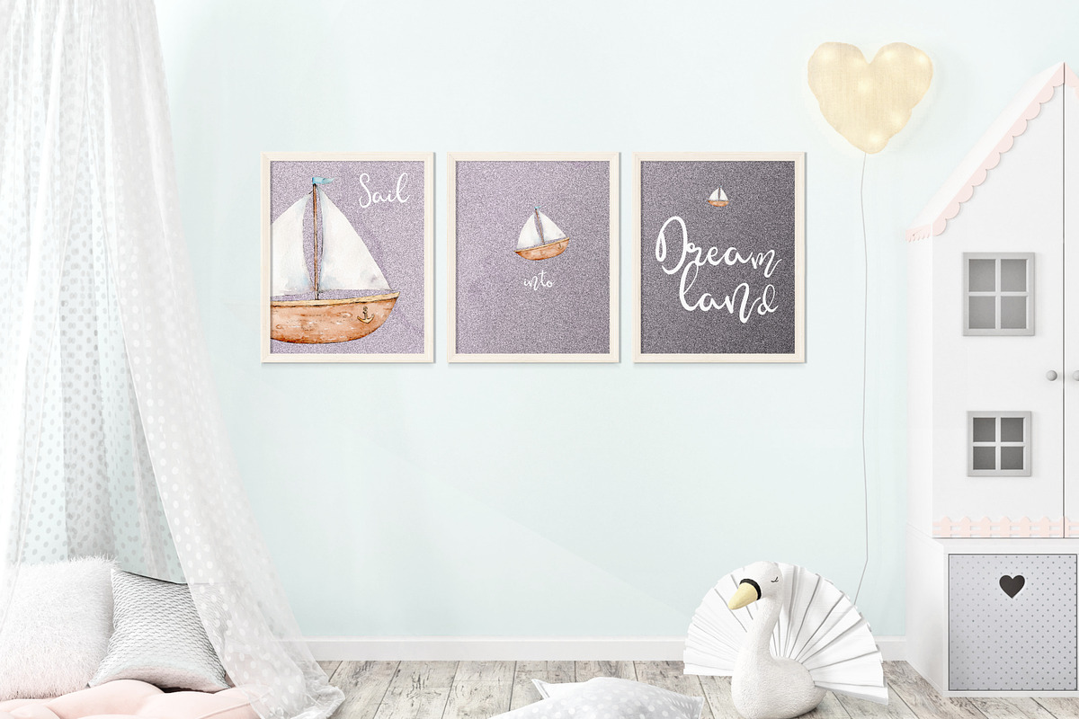 Nauticolour | Nautical Collection, an Illustration by Jen Digital Art (Photo 7 of 7)