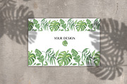 Watercolor Tropical Leaves, a Decorative Illustration by MayaNavits (Thumbnail 11 of 12)
