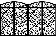 Decorative Iron Grill Scroll Panel, an Object Graphic by Creativeshirt (Thumbnail 4 of 18)