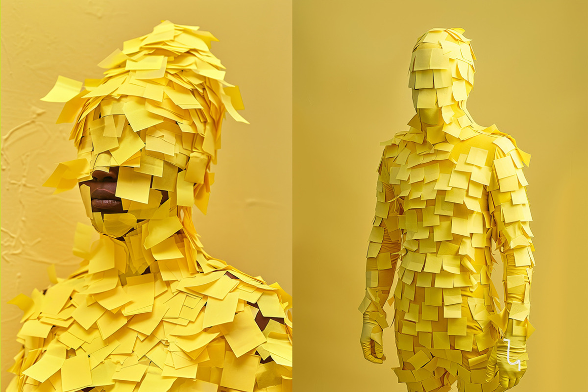 Post-its - 76 imagese, a Photo by Handmadefont (Photo 3 of 12)