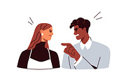 People feeling anger, rage set, a Person Illustration by Good Studio (Thumbnail 4 of 12)