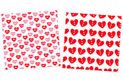Valentine's pattern. Hearts pattern, a Pattern Graphic by IrinaShishkova (Thumbnail 6 of 6)