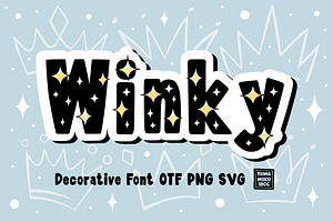 Winky OTF PNG SVG