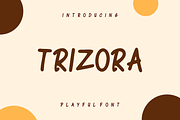 Trizora Palyful Font., a Handwritten Font by VectorCraft (Thumbnail 1 of 5)