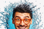 Abstract Splash Photoshop Effect, a Layer Style Add-On by 3d_model_tifotizi (Thumbnail 3 of 3)