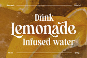 Manshera Romika - Modern Vintage, a Serif Font by Arterfak Project (Thumbnail 9 of 15)