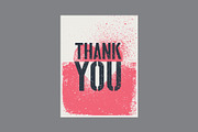 Thank You grunge vector cards set., a Background Graphic by PoPaShop (Thumbnail 8 of 9)