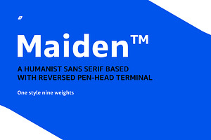 Maiden (Complete Family)