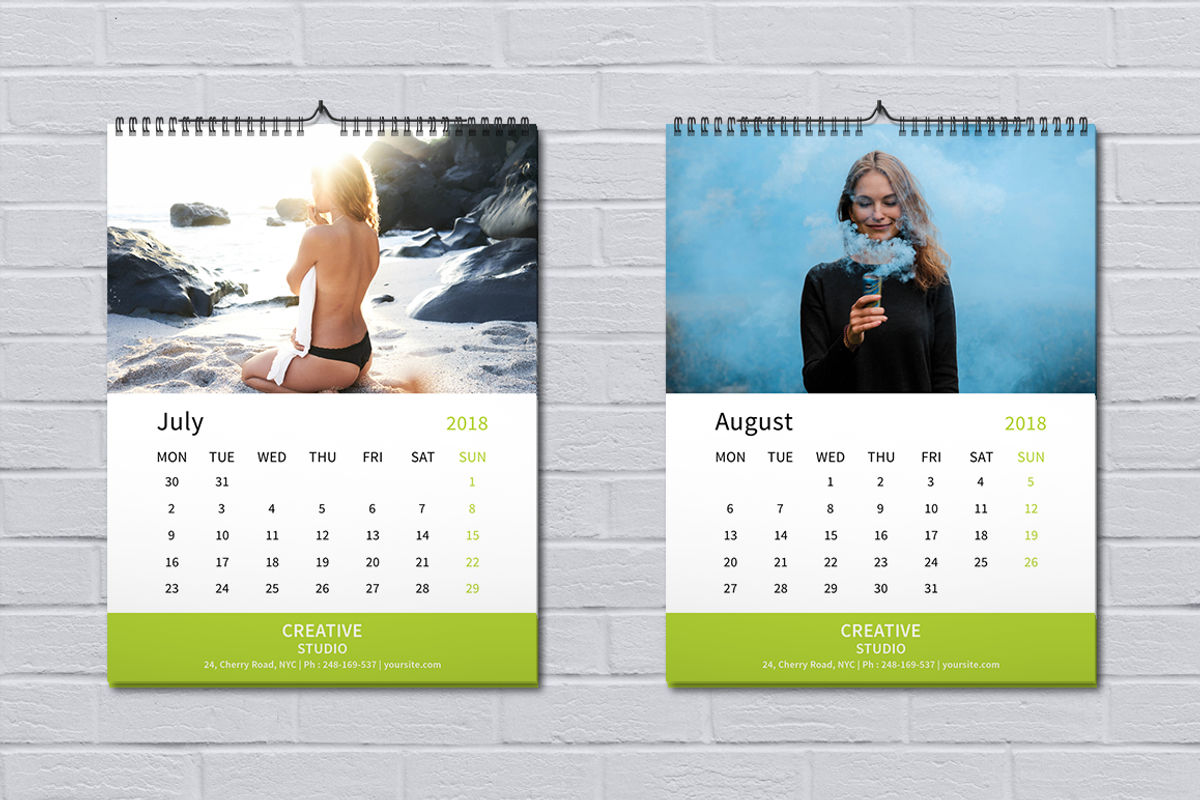 Calendar 2020 Template, a Stationery Template by Jaisivakumar (Photo 6 of 9)