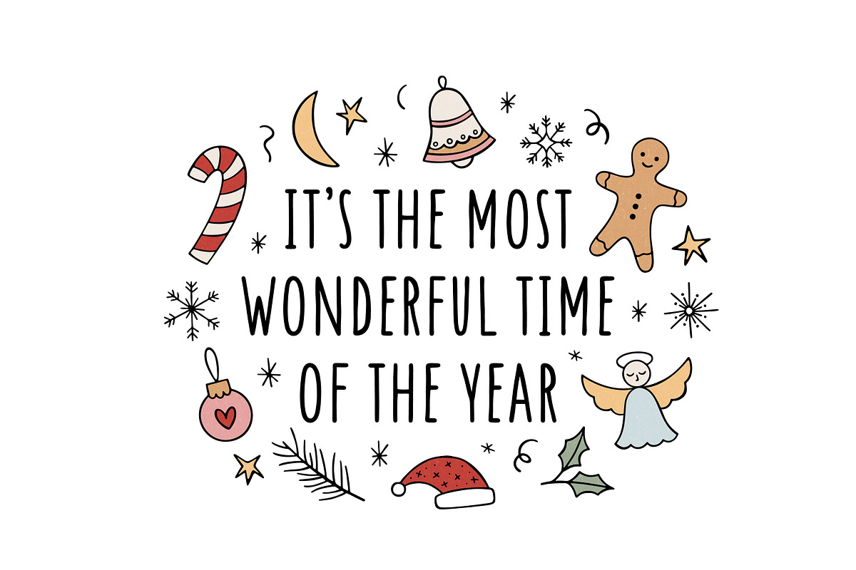 Jolly Vibes - Holiday Font preview 4