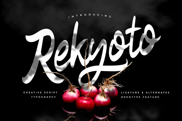 Rekyoto Delicious Script Font