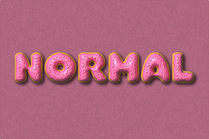 Donut Text Effect