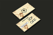 Coffee Shop Discount Card, a Card Template by Konakchiev (Thumbnail 3 of 3)