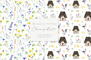 20 Seamless Patterns Collection, a Pattern Graphic by Eva Katerina (Thumbnail 6 of 14)