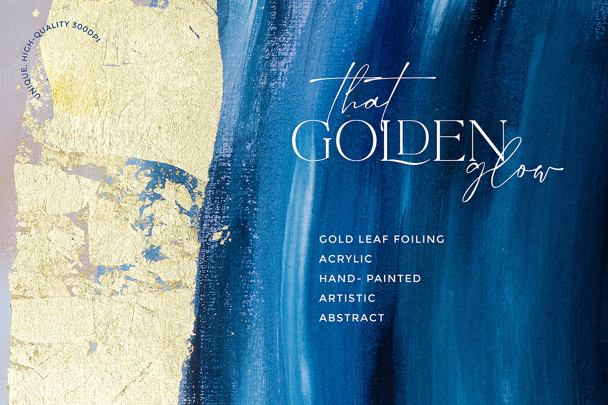 Golden Glow Abstract Backgrounds, a Texture Graphic by Carla Fern Designs (Photo 3 of 10)
