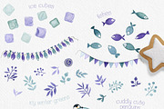 Penguin Party Watercolors, an Illustration by Watercolor Nomads (Thumbnail 3 of 3)