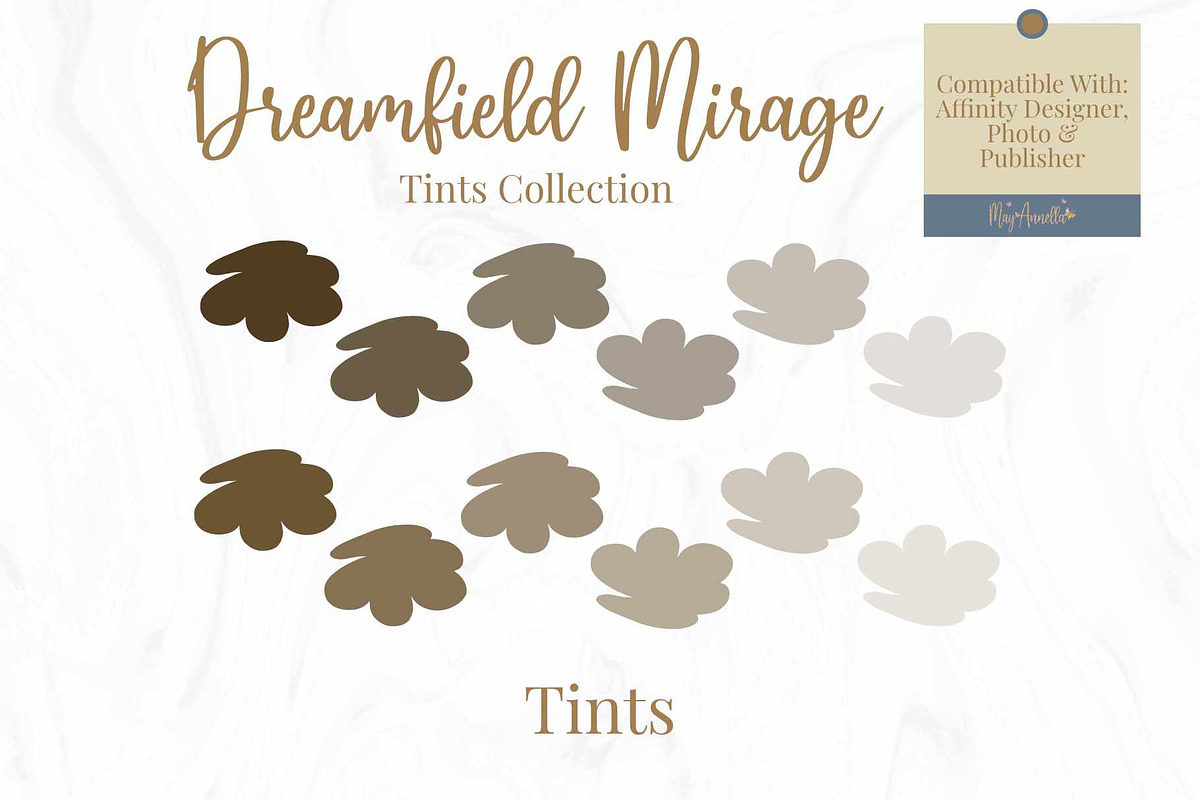72 Colour Tints for Affinity, a Palette Add-On by May Annella (Photo 3 of 8)