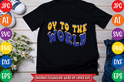 Oy To The World Svg Cut File, an Object Graphic by CrexoraLab (Thumbnail 3 of 4)