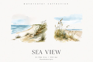 Sea View Illustrations