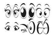 Cartoon Eyes Set 1 Procreate Brush, a Brush Add-On by Disasterology Ink (Thumbnail 8 of 10)